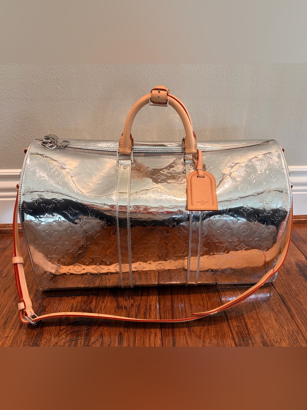 Louis Vuitton Keepall Bandoulière 50  Limited Edition Virgil Abloh